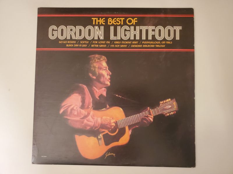 Gordon Lightfoot The Best of Gordon Lightfoot vinyl record